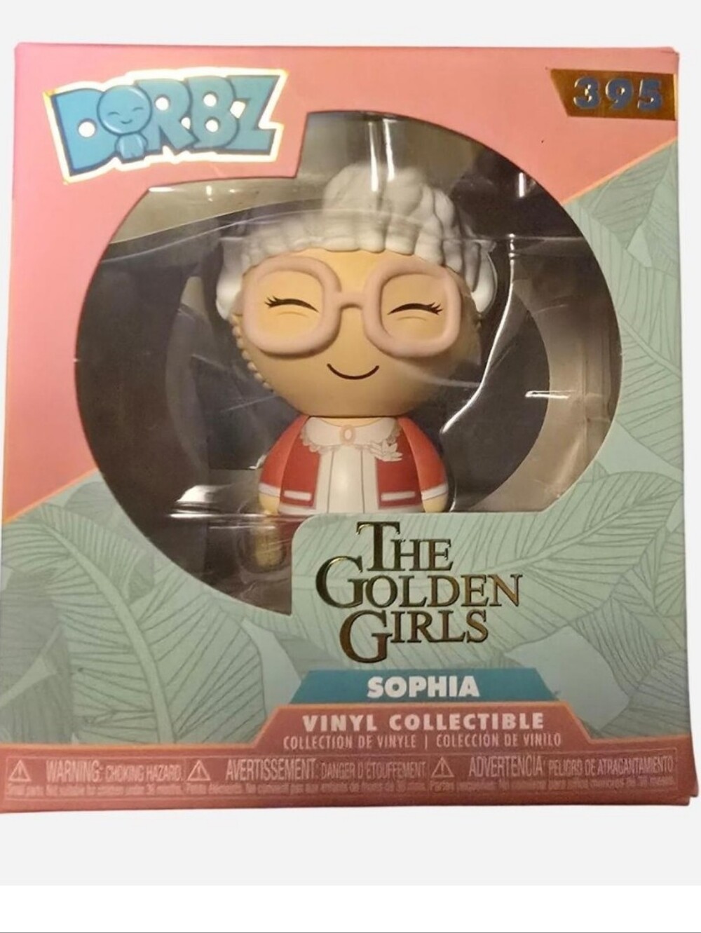 The Golden Girls Sophia Vinyl Collectible - Pink/Multi